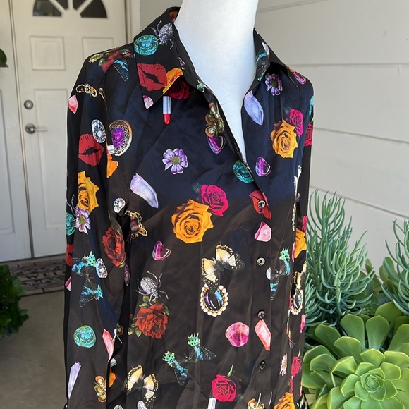 COPY - L’AGENCE Dani Silk Blouse NWOT - Picture 3 of 9